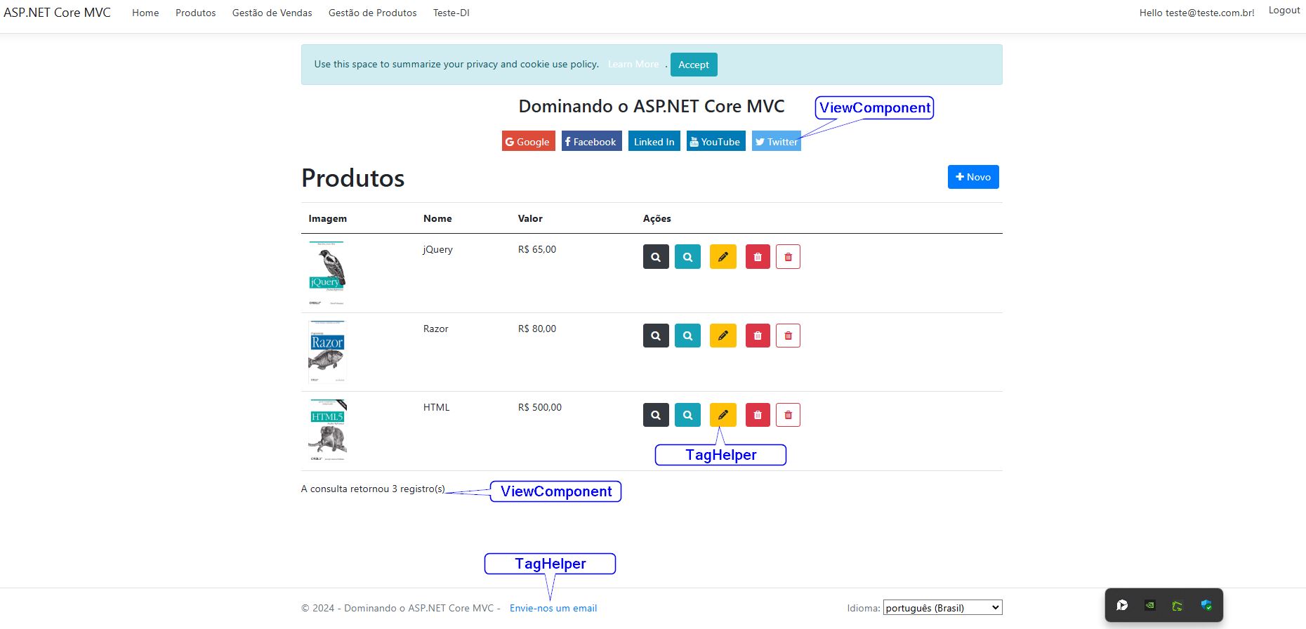 Dominando ASP.NET Core MVC